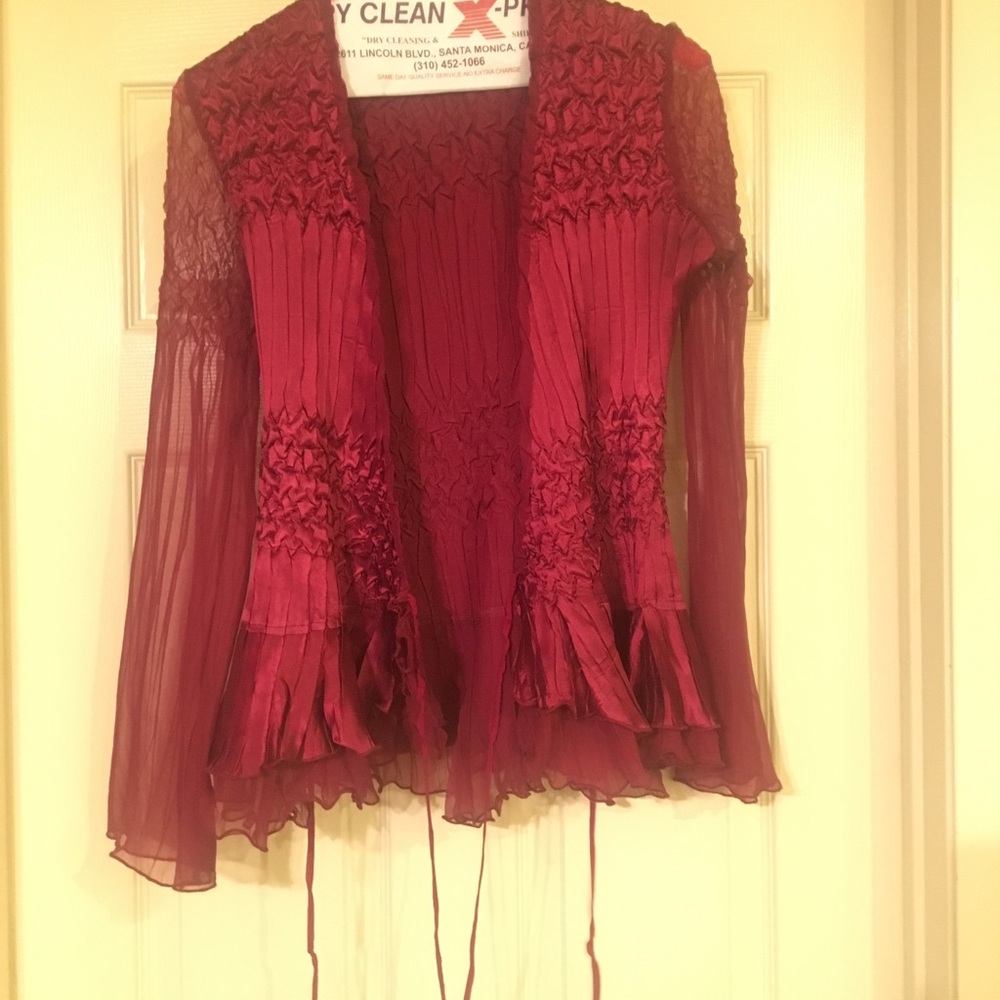 Maroon jacket - Picture 3 of 7